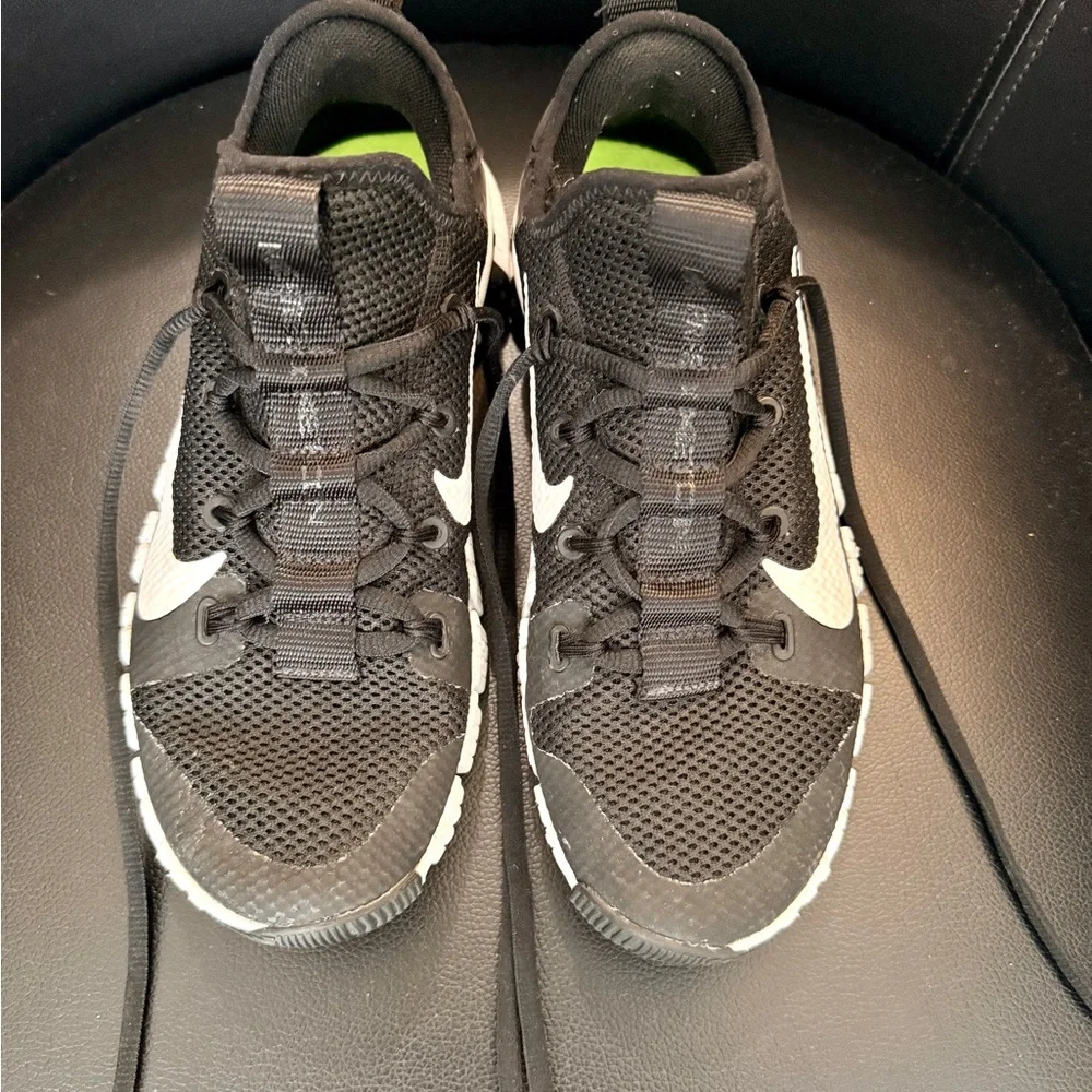 Nike Free Metcon 3 Black White Trainers - Picture 5 of 16